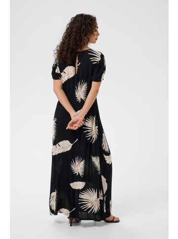 Kaffe Kleid KAlory Tight fit in Large Scale Leaf Print