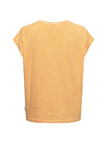 armedangels T-Shirt Oneliaa Lovely Stripes in orange weiß - 0001