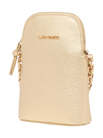 Carlo Colucci Umhängetasche Delai in Gold