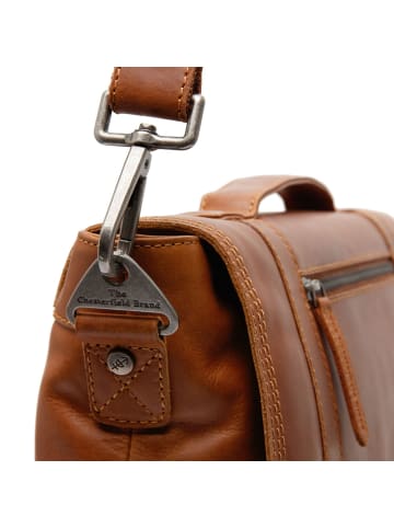 The Chesterfield Brand Veneto Aktentasche Leder 38 cm Laptopfach cognac