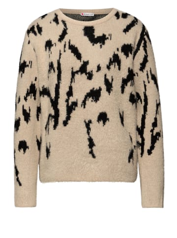 Street One Strickpullover in melange schwarz - 0001