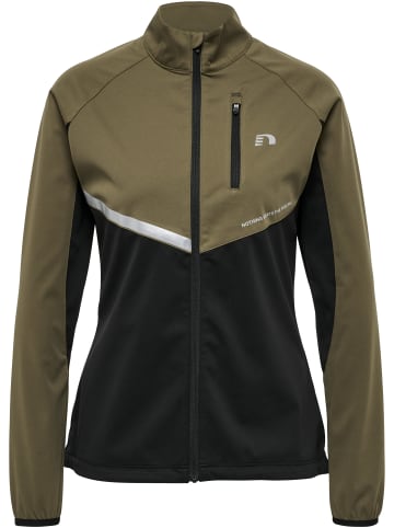 Newline Newline Reißverschluss Jacke Nwlboston Laufen Damen in BLACK/CROCODILE
