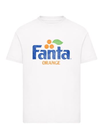 F4NT4STIC T-Shirt Fanta Orange in weiß