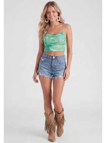 IZIA Women Top in green