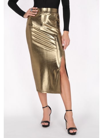faina Women Skirt in gold