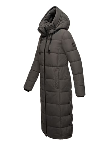 Marikoo Steppmantel Nadeshikoo XVI in Anthracite