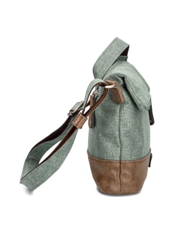 Zwei Olli Umhängetasche 28 cm in eucalyptus