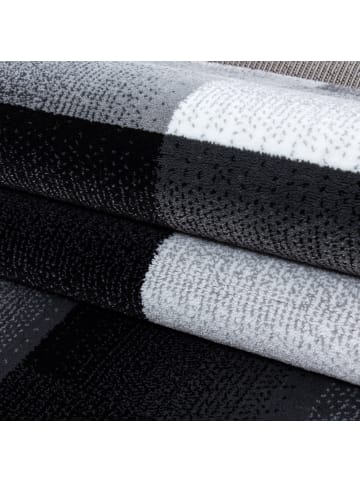 KADIMA DESIGN Teppich Kurzflor Waschbar Abstrakt-Karo ASPEN Strapazierfähig