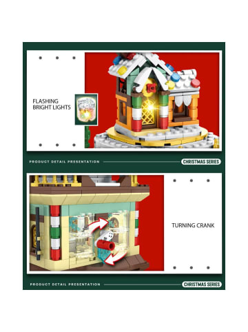 Reobrix 66004 Christmas Fantasies Weihnachtsdorf Klemmbaustein 843 Teile