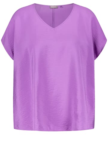 SAMOON Bluse ohne Arm in Soft Plum