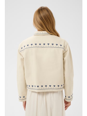 SAINT TROPEZ Jeansjacke RudolphaSZ Lockere Passform in Turtledove