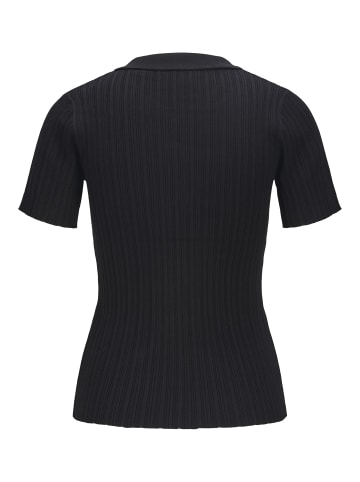 JJXX Gestricktes Polo in Black