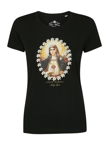 Vive Maria T-Shirt Holy Love in schwarz