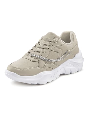 LASCANA Sneaker in beige