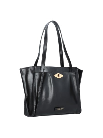 The Bridge Barbara Shopper Tasche Leder 42 cm in nero