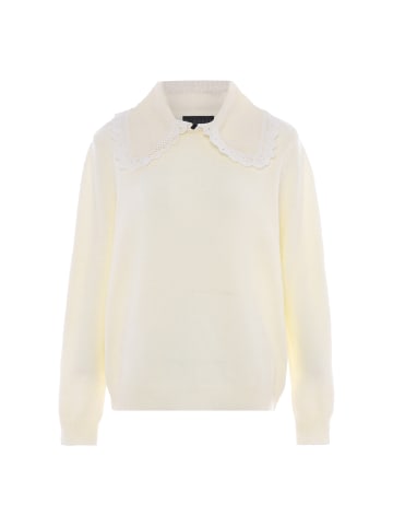 NAEMI Damen Sweater in WOLLWEISS