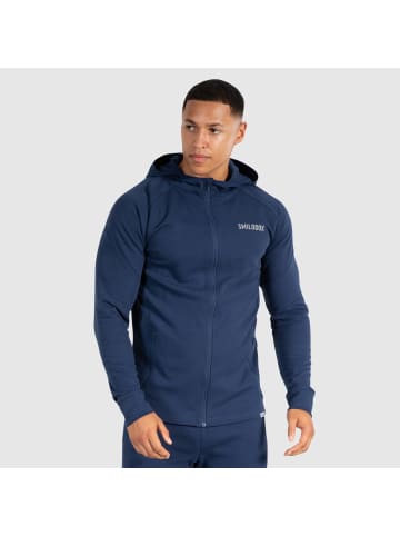 SMILODOX Zip Hoodie Maison in Dunkelblau