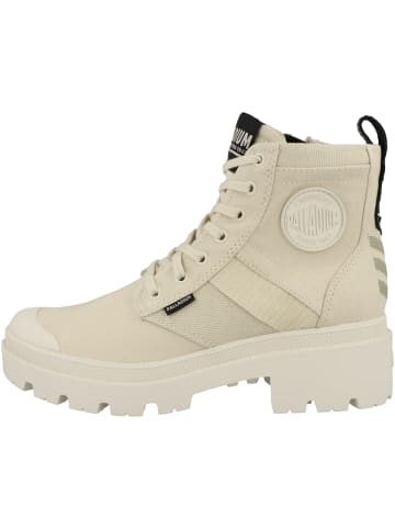 Palladium Schnürboots Pallabase Hi Army in creme