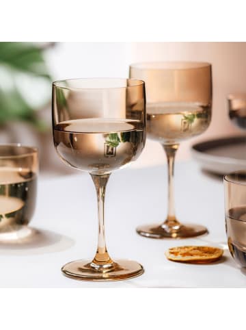 like. by Villeroy & Boch 2er Set Weingläser Like Glass 270 ml in Clay