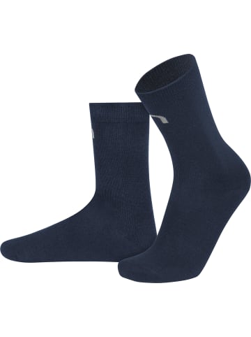 normani 2 Businesssocken aus Merinowolle in Marine