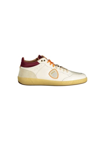 BLAUER USA Weiß Leder Herren Sneaker