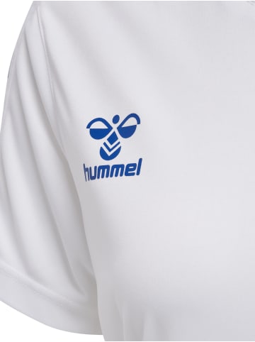 Hummel Hummel T-Shirt Hmlcore Multisport Damen Atmungsaktiv Feuchtigkeitsabsorbierenden in WHITE/TRUE BLUE