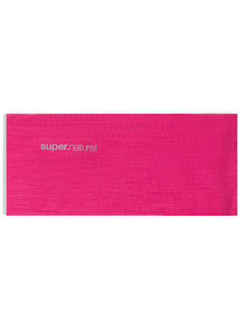 super.natural Merino Stirnband WANDERLUST HEADBAND in Pink