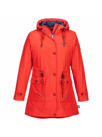 SCHIETWETTER Regenjacke Parka in red