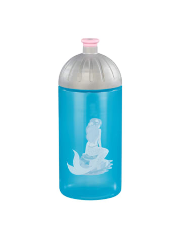 Step by Step Trinkflasche, 0,5 l, für Kindergarten und Schule in Mermaid Bella, Blau