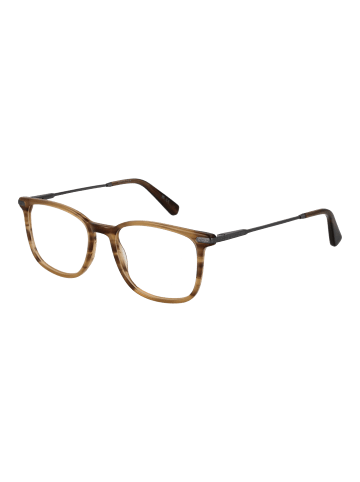 Savile Row Männer Optische Fassungen Rechtwinklig Beige