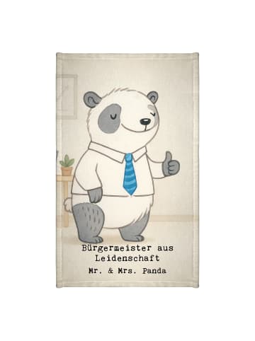 Mr. & Mrs. Panda Frotteehandtuch Bürgermeister Leidenschaft Desi... in Weiß