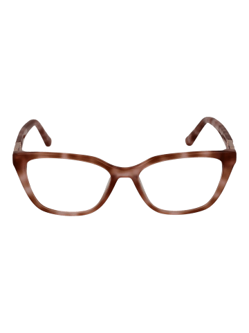 Guess Damen Optische Fassungen Rechteck Beige