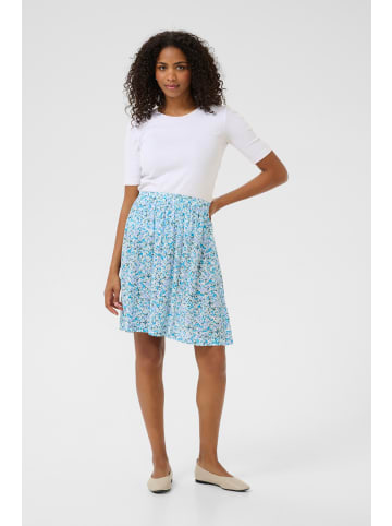 Kaffe Rock KAmaja Regular fit in Blue Petite Flowers