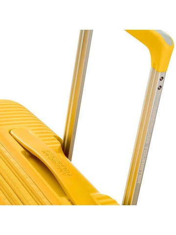 American Tourister Soundbox - 4-Rollen-Kabinentrolley 55 cm erw. (gelb) in golden yellow