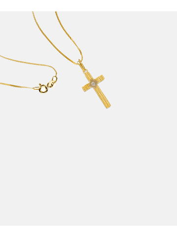 Diamant L'éternel Halskette aus 585 Gelbgold
