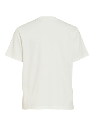Vila T-Shirt VISybilla Cherry in weiß himbeer - 0001