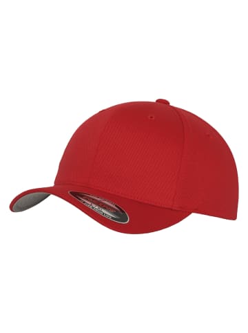  Flexfit  Flexfit Flexfit Wooly Combed Youth in red