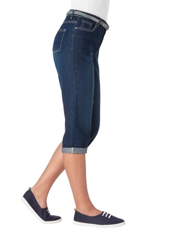 WITT WEIDEN Caprijeans in blue-stone-washed