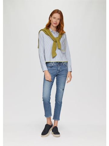 s.Oliver Bluse langarm in Blau
