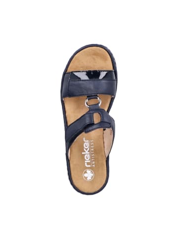 rieker Keilpantoletten in Blau