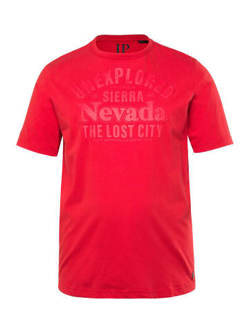 JP1880 Kurzarm T-Shirt in chilli rot