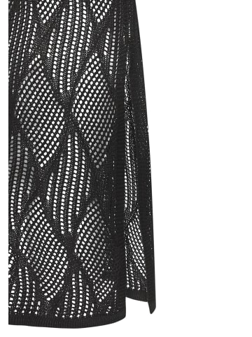 LASCANA Strickkleid in schwarz