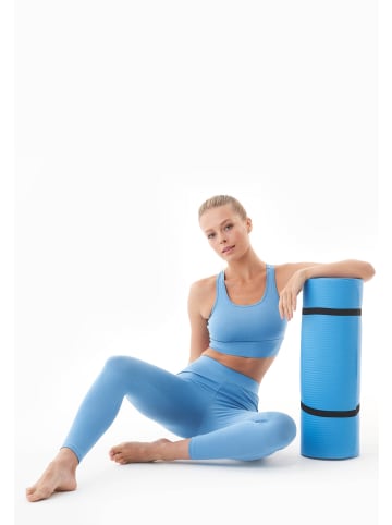 Organication Leggings LEILA in Light-Blue