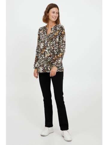 Fransa Langarmbluse FRCAHAVIS 4 Blouse - 20609645  Langarmbluse mit V-Ausschnitt in grün