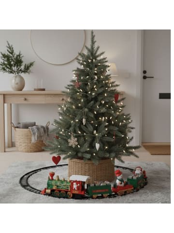 Home&Styling Collection Weihnachtszug für unter den Baum in Mehrfarben, (B) 36 x (H) 9 x (L) 52,5 cm