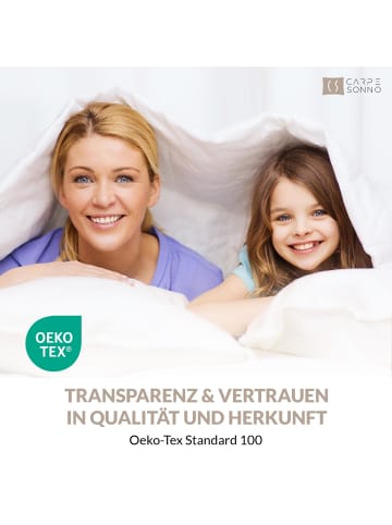 Carpe Sonno Damast Bettwäsche in Blau