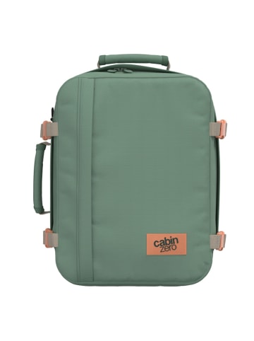 Cabinzero Travel Rucksack 39 cm Laptopfach in sage forest