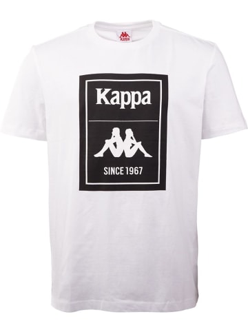 Kappa Shirt "T-Shirt" in Weiß