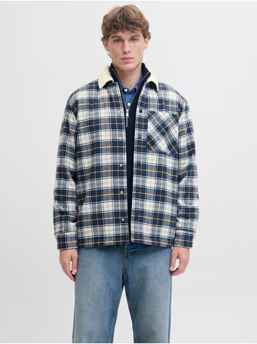 Jack & Jones Overshirt in Cloud Dancer