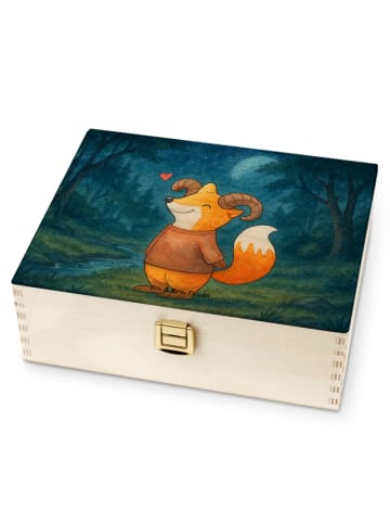 Mr. & Mrs. Panda Teebox Widder Astologie Design ohne Spruch in Weiß